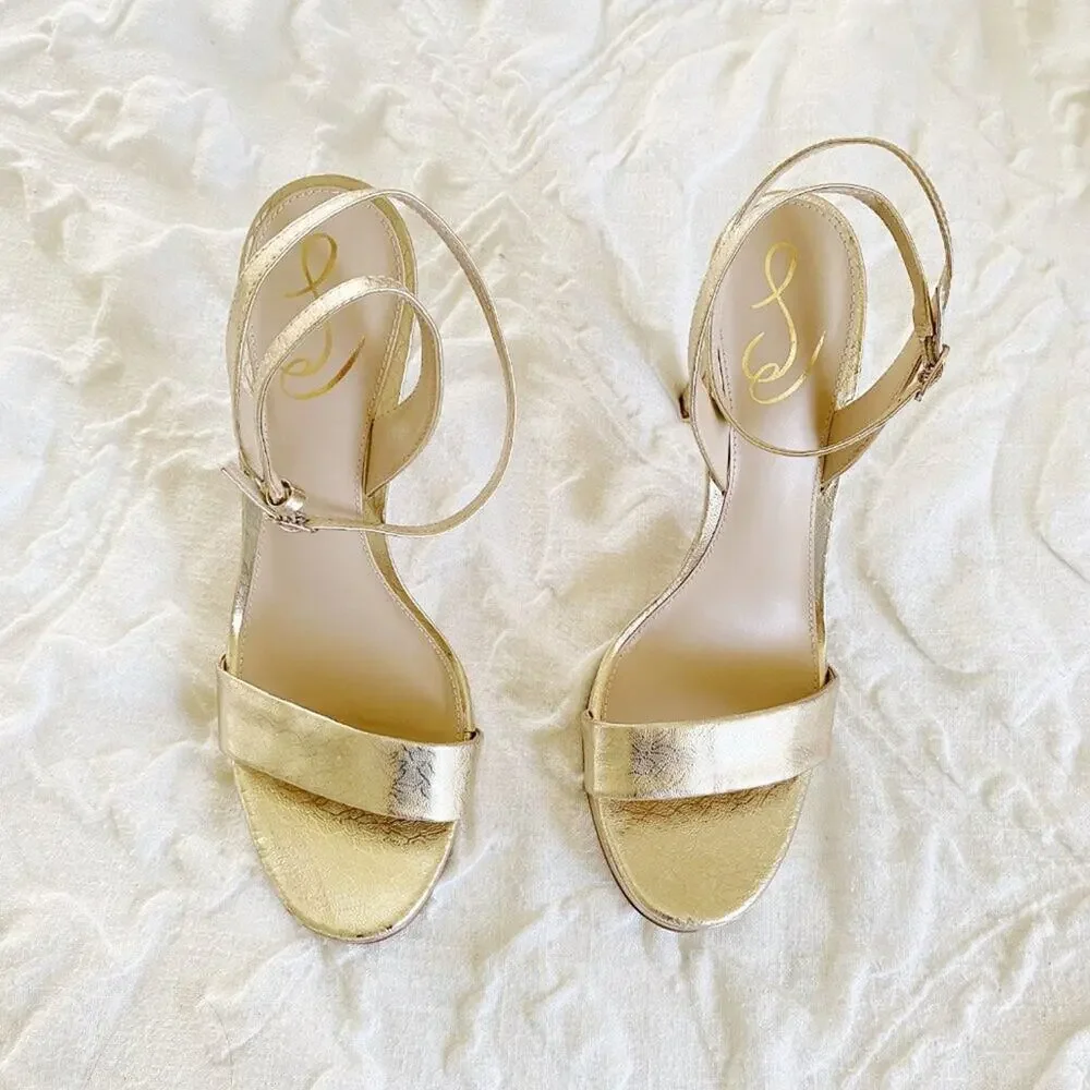 Sam Edelman Jade Ankle Strap Heels Size 11 New $140